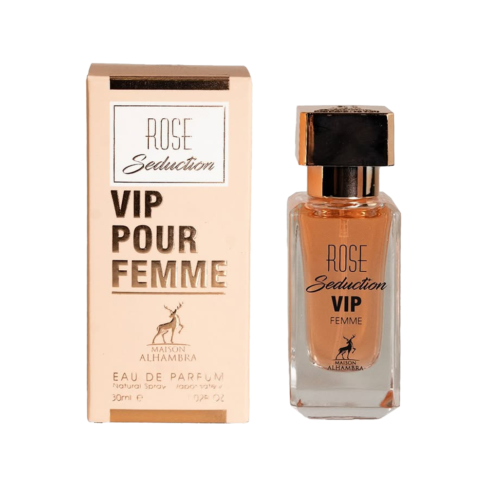 PERFUME MINIATURA MAISON ALHAMBRA ROSE SEDUCTION VIP 30 ML